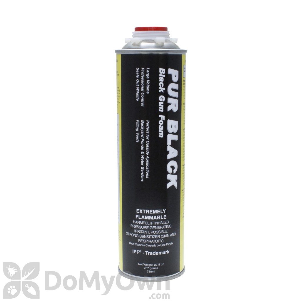 Exterior foam keeps mice out of walls